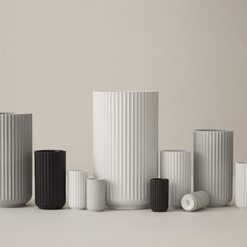 Lyngby vase black matte - 12 cm - Lyngby Porcelæn