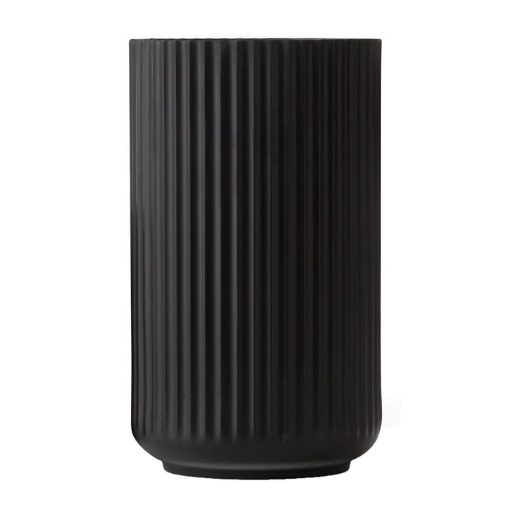 Lyngby vase black matte - 25 cm - Lyngby Porcelæn