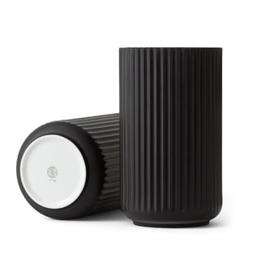 Lyngby vase black matte - 25 cm - Lyngby Porcelæn