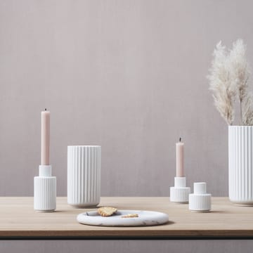 Lyngby vase candle holder white - 7 cm - Lyngby Porcelæn