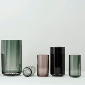 Lyngby vase glass burgundy - 20 cm - Lyngby Porcelæn