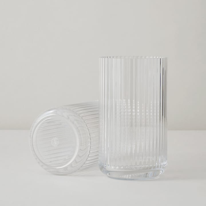 Lyngby vase glass clear - 12 cm - Lyngby Porcelæn