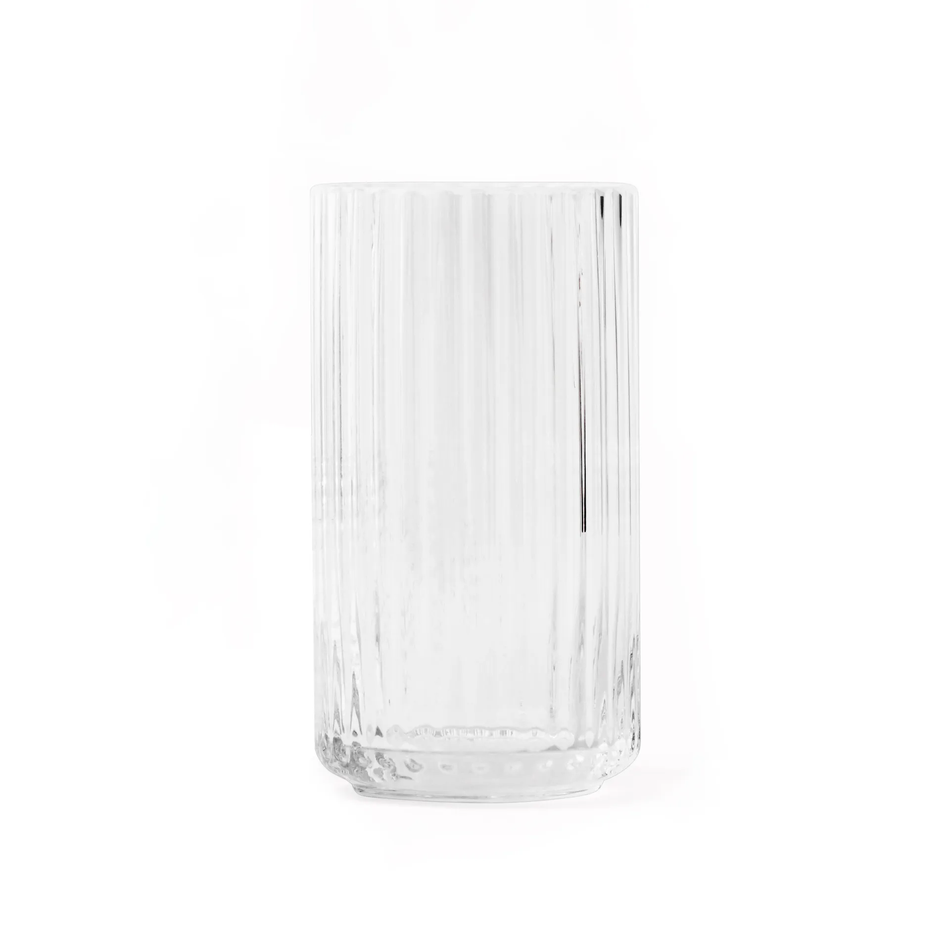 Lyngby vase glass clear, 15 cm Lyngby Porcelæn