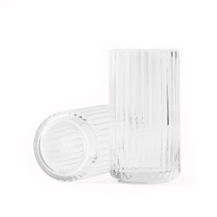 Lyngby vase glass clear - 15 cm - Lyngby Porcelæn