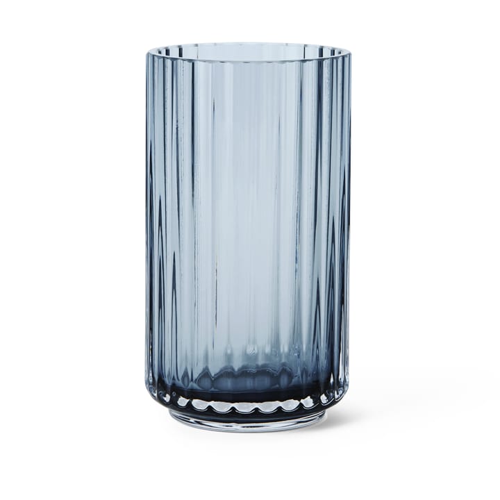 Lyngby vase glass midngiht blue - 12.5 cm - Lyngby Porcelæn