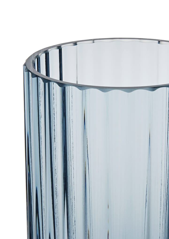 Lyngby vase glass midngiht blue - 12.5 cm - Lyngby Porcelæn