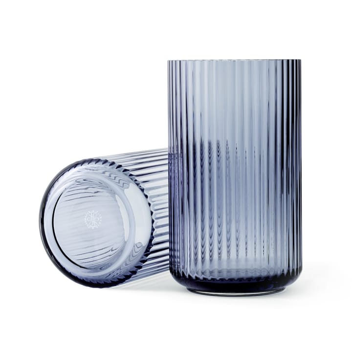 Lyngby vase glass midngiht blue - 38 cm - Lyngby Porcelæn