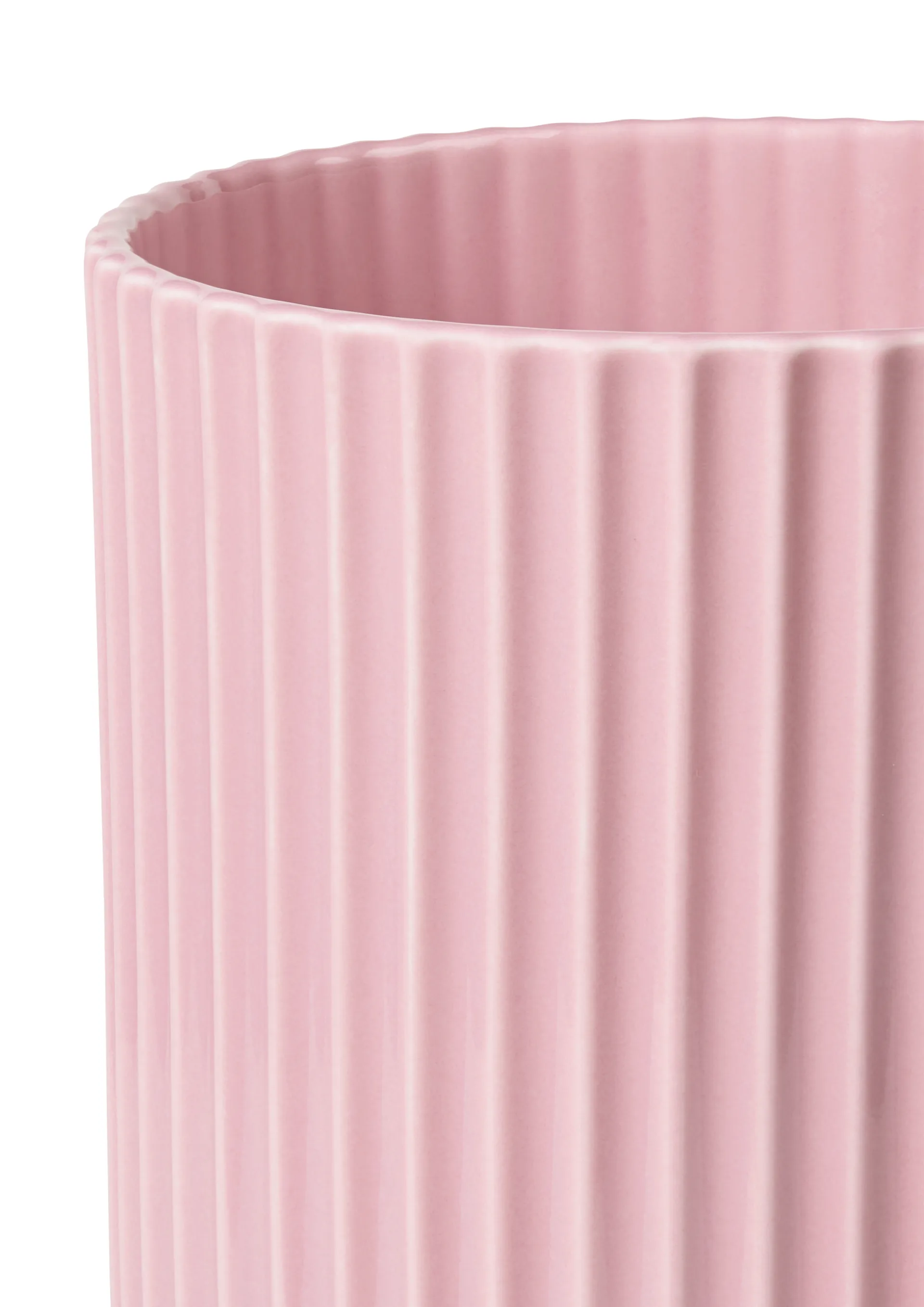 Lyngby vase, Pink, 25 cm Lyngby Porcelæn