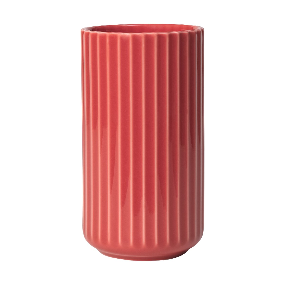 Lyngby Porcelæn Lyngby vase Red, 15.5 cm | Scandinavian Design | Vases | Red