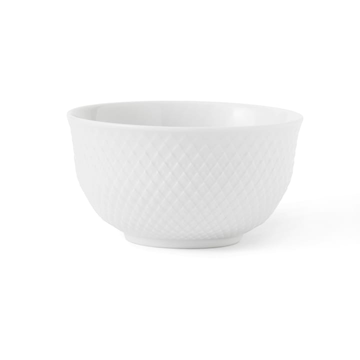 Rhombe bowl Ø11 cm - White - Lyngby Porcelæn
