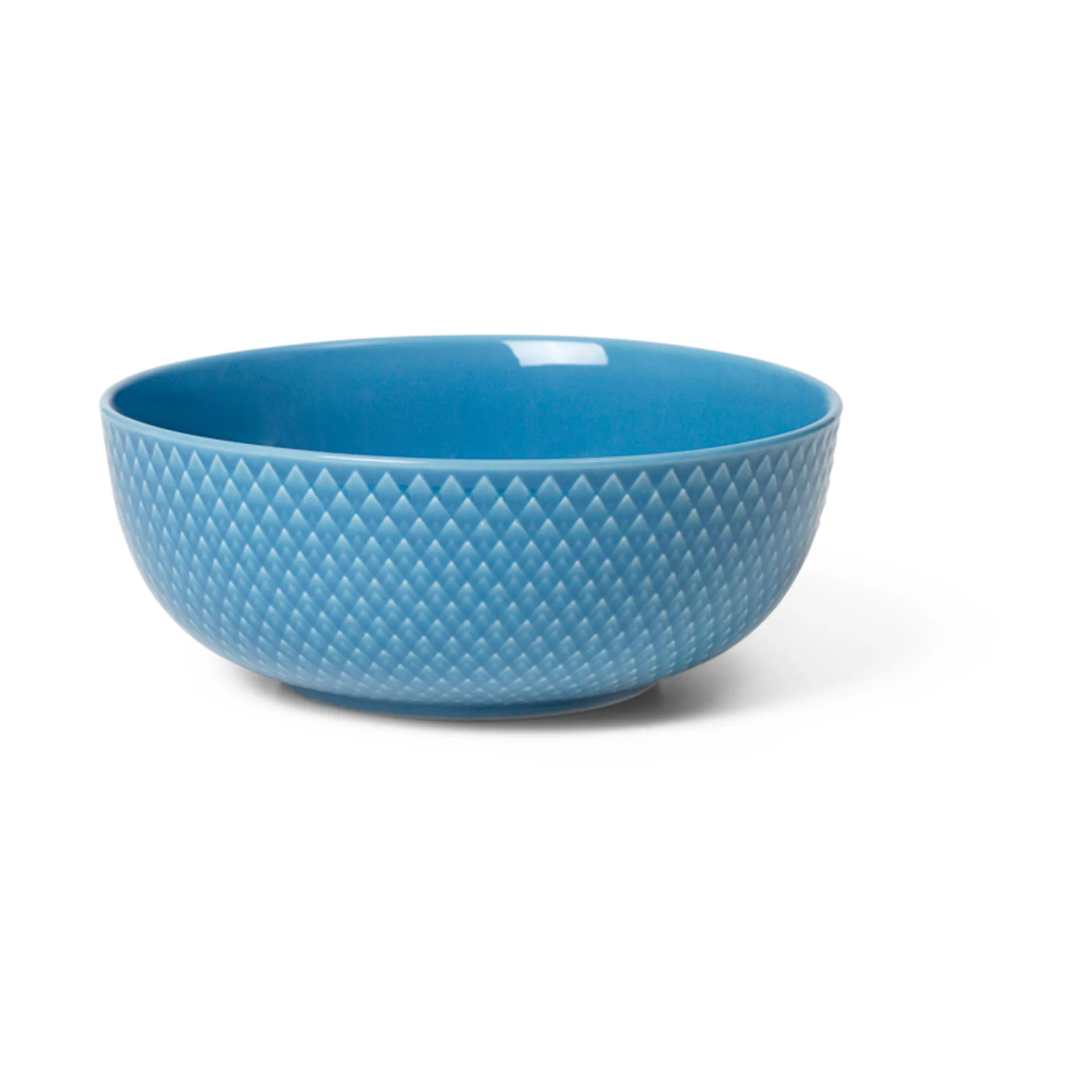Rhombe bowl Ø15.5 cm, Blue Lyngby Porcelæn