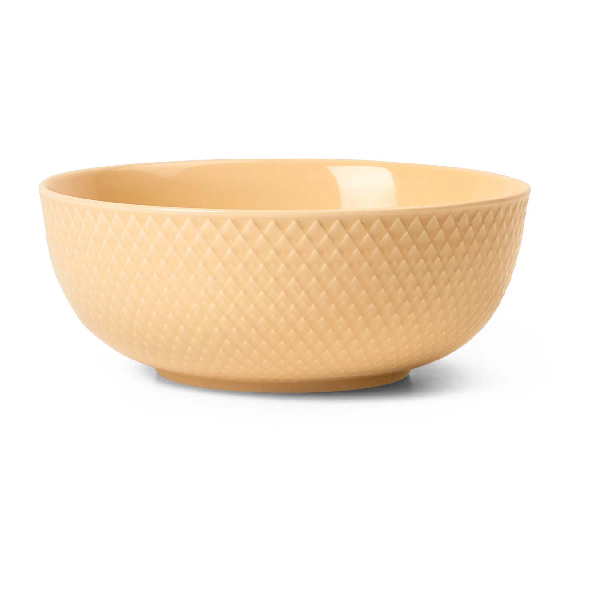 Rhombe bowl Ø15.5 cm, Sand Lyngby Porcelæn