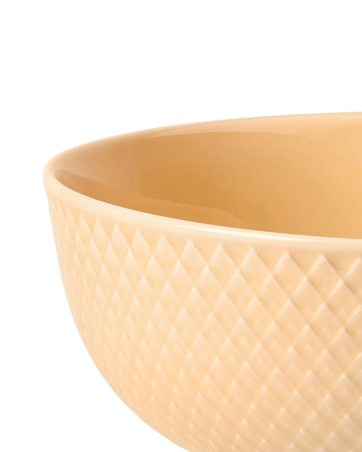 Rhombe bowl Ø15.5 cm - Sand - Lyngby Porcelæn
