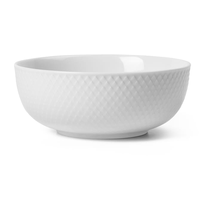 Rhombe bowl Ø15.5 cm - White - Lyngby Porcelæn