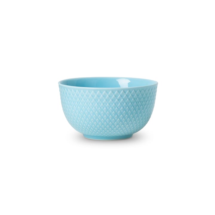 Rhombe bowl 32 cl - turquoise - Lyngby Porcelæn
