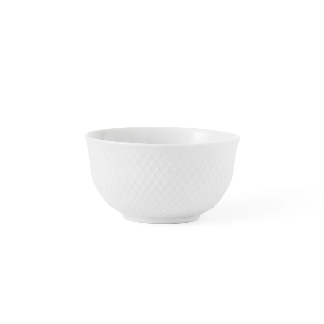 Lyngby Porcelæn Rhombe bowl 50 cl white | Scandinavian Design | Breakfast bowls | White