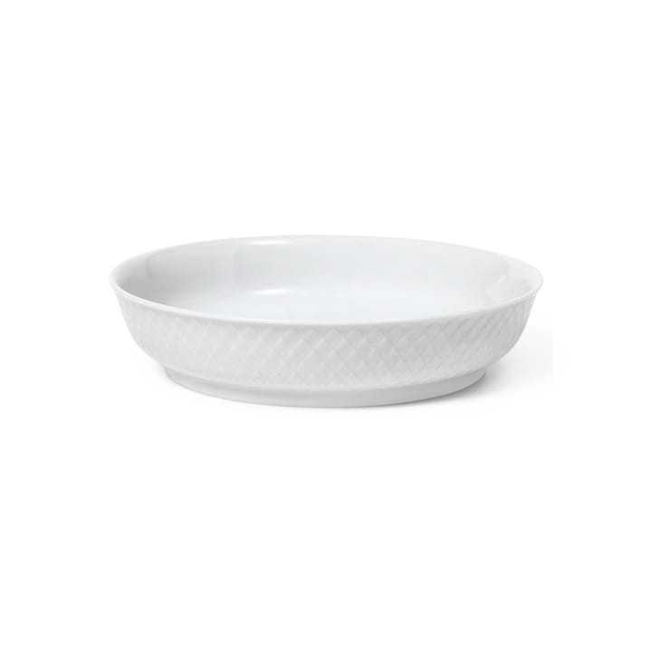 Rhombe dessert plate Ø16 cm - White - Lyngby Porcelæn