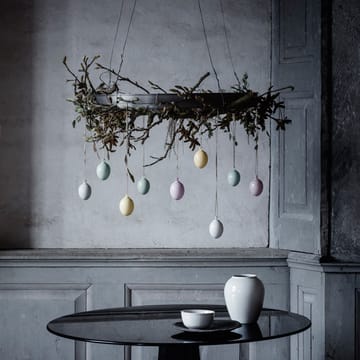 Rhombe Easter Egg - White - Lyngby Porcelæn