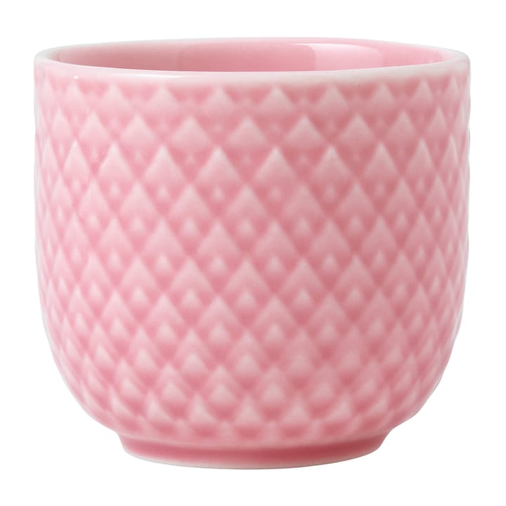Rhombe egg cup Ø5 cm - Rosa - Lyngby Porcelæn