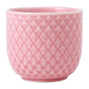 Rhombe egg cup Ø5 cm - Rosa - Lyngby Porcelæn
