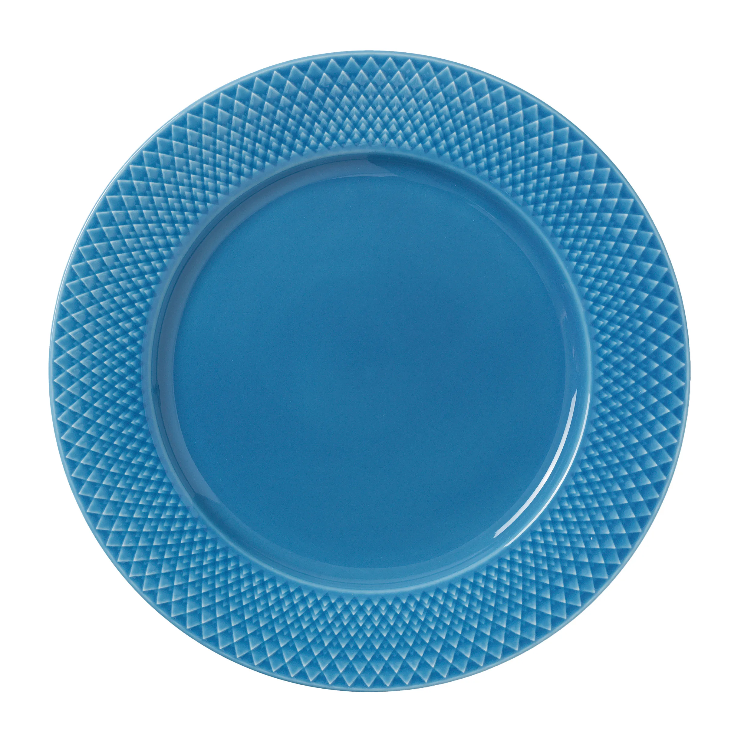 Rhombe plate Ø27 cm from Lyngby Porcelæn - NordicNest.com