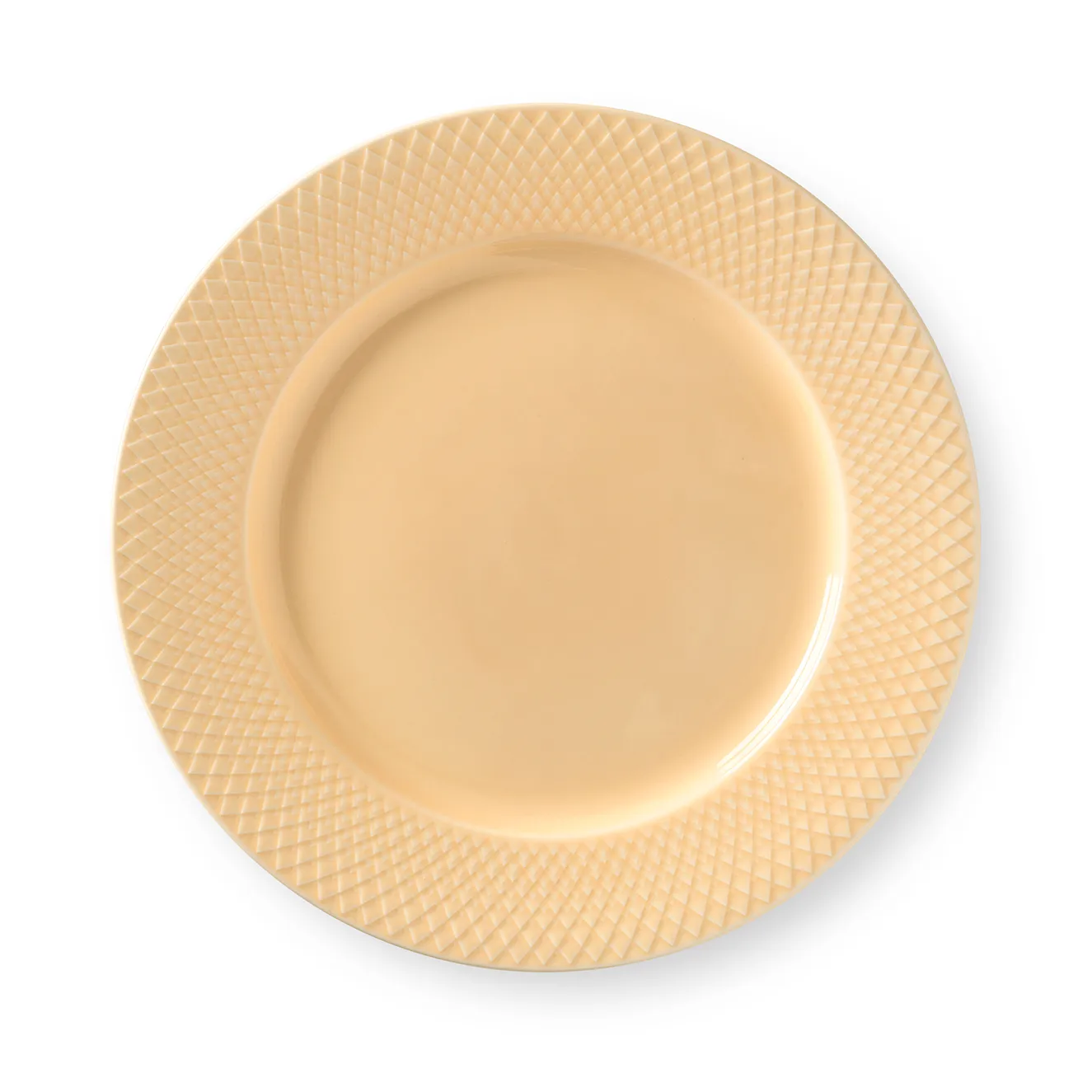 Rhombe plate sand from Lyngby Porcelæn - NordicNest.com