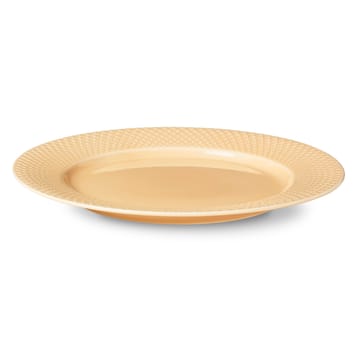 Rhombe plate sand - 27 cm - Lyngby Porcelæn