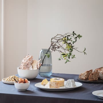 Rhombe serving bowl Ø17.5 cm - white - Lyngby Porcelæn