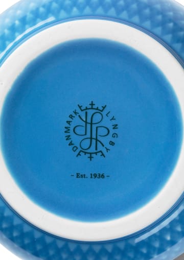 Rhombe vase 20 cm - Blue - Lyngby Porcelæn