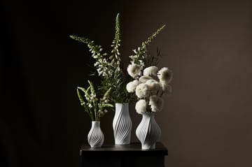 Twist vase 18 cm - White - Lyngby Porcelæn