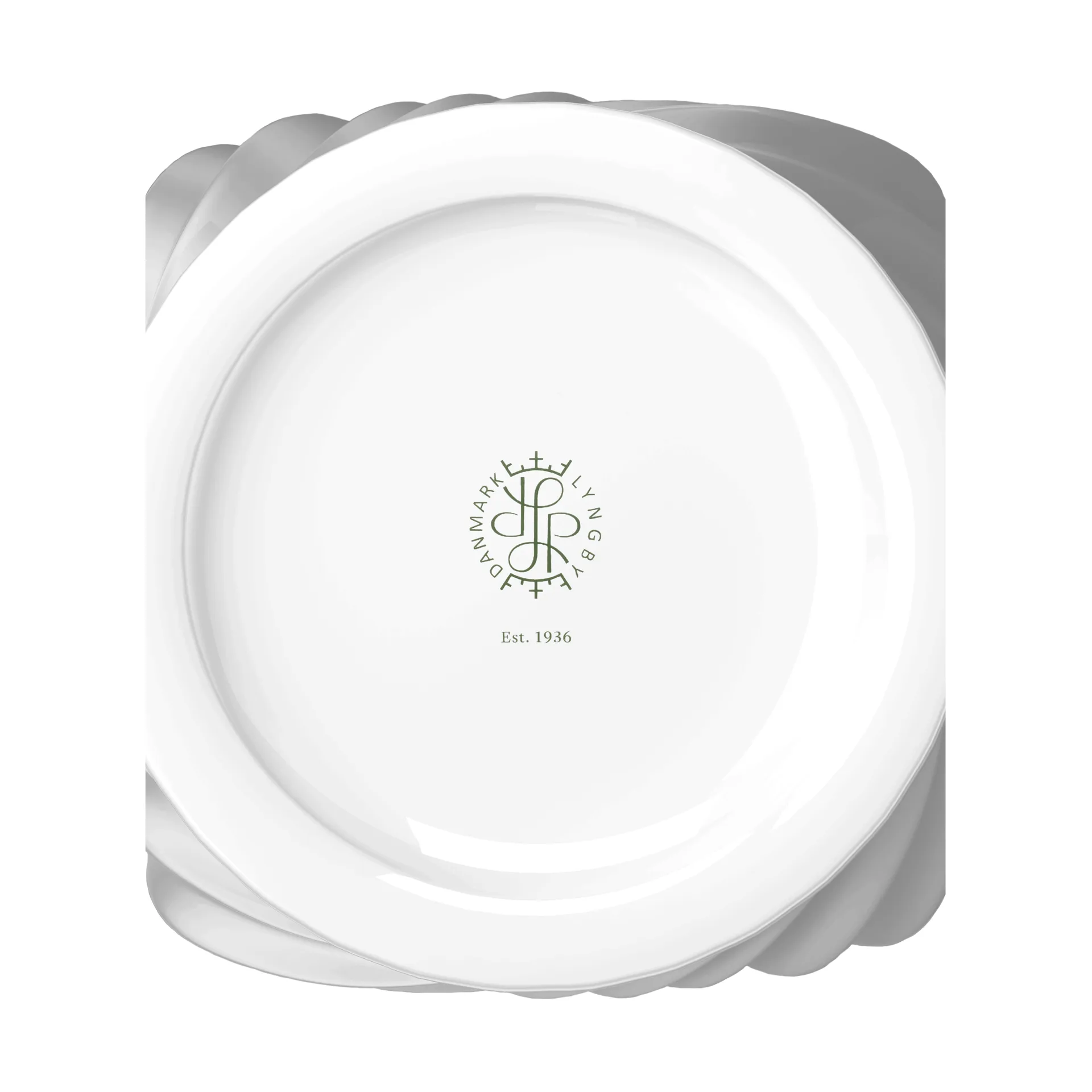 Twist vase 31 cm, White Lyngby Porcelæn