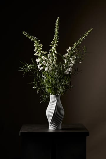 Twist vase 31 cm - White - Lyngby Porcelæn