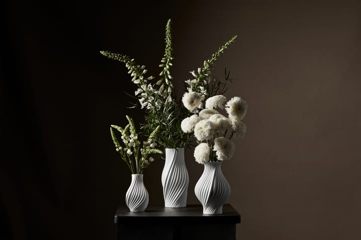 Twist vase 31 cm, White Lyngby Porcelæn