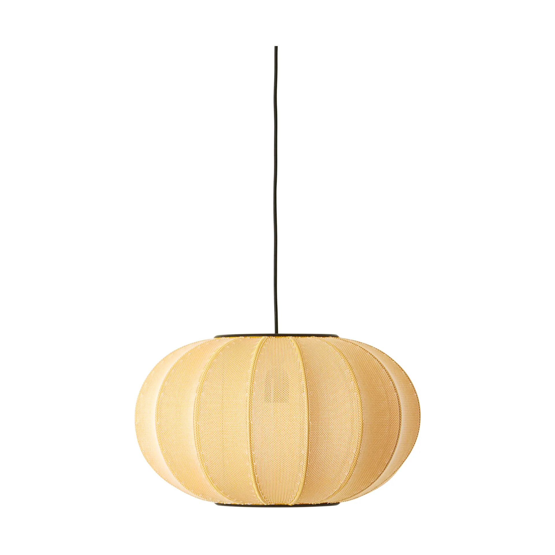 Knit-Wit 45 Oval pendant, Sunrise Made By Hand