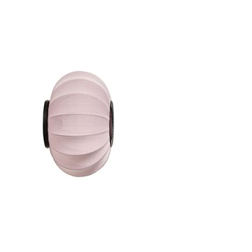 Knit-Wit 45 Oval wall and ceiling lamp - Light pink - Made By Hand