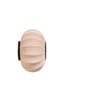 Knit-Wit 45 Oval wall and ceiling lamp - Sand stone - Made By Hand