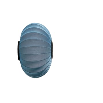 Knit-Wit 57 Oval wall and ceiling lamp - Blue stone - Made By Hand