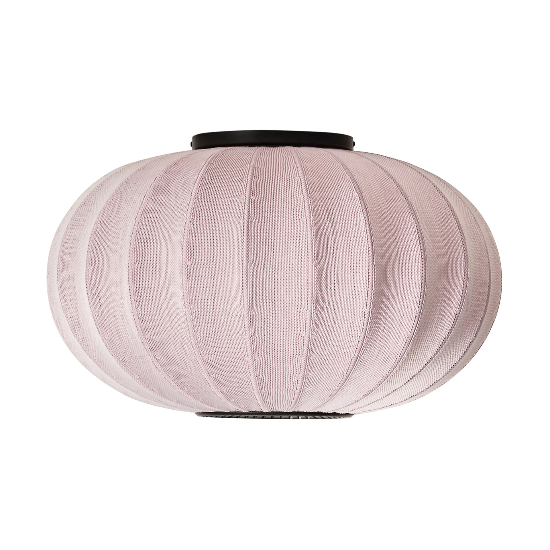Knit-Wit 57 Oval wall and ceiling lamp, Light pink Made By Hand