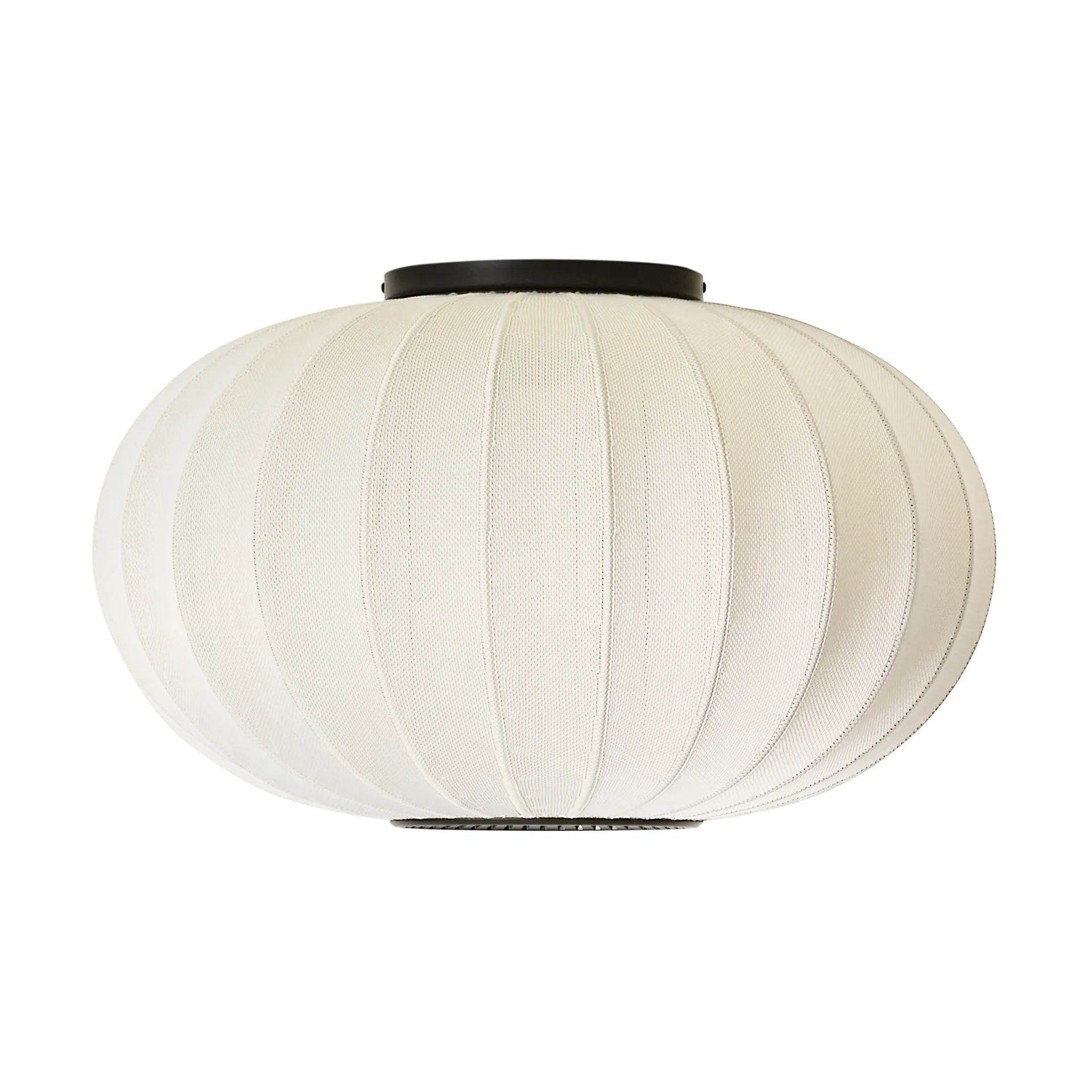 Knit-Wit 57 Oval wall and ceiling lamp, Pearl white Made By Hand