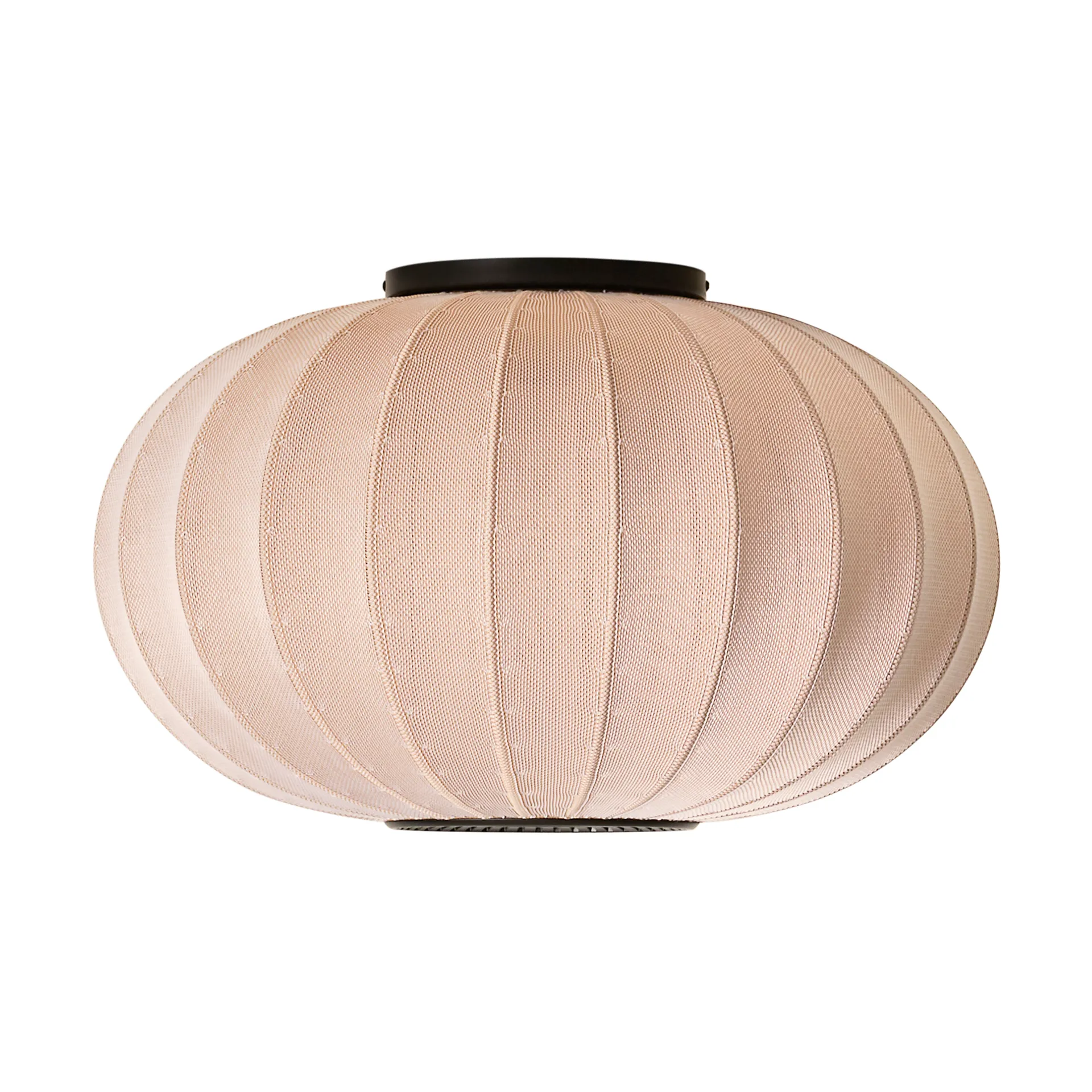 Knit-Wit 57 Oval wall and ceiling lamp, Sand stone Made By Hand