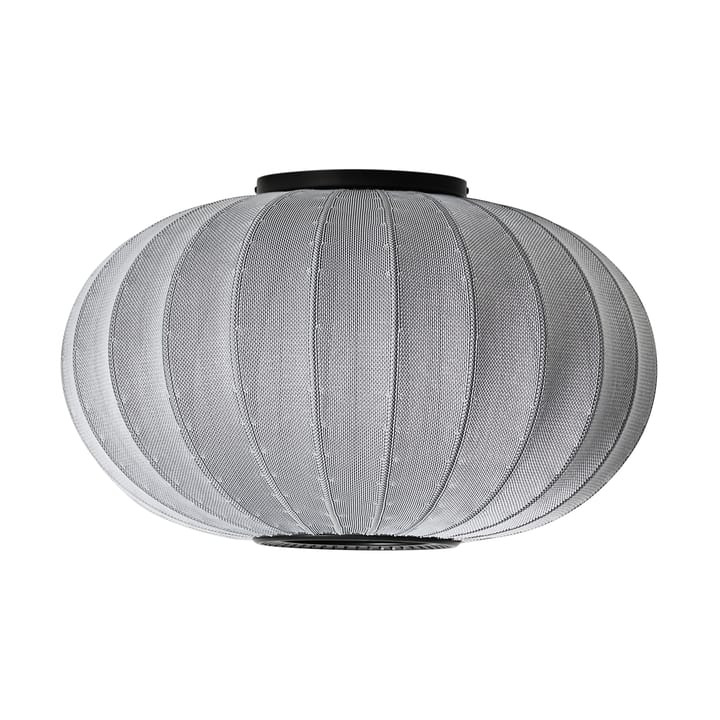 Knit-Wit 57 Oval wall and ceiling lamp - Silver - Made By Hand