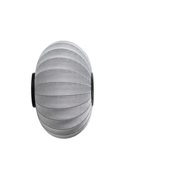 Knit-Wit 57 Oval wall and ceiling lamp - Silver - Made By Hand