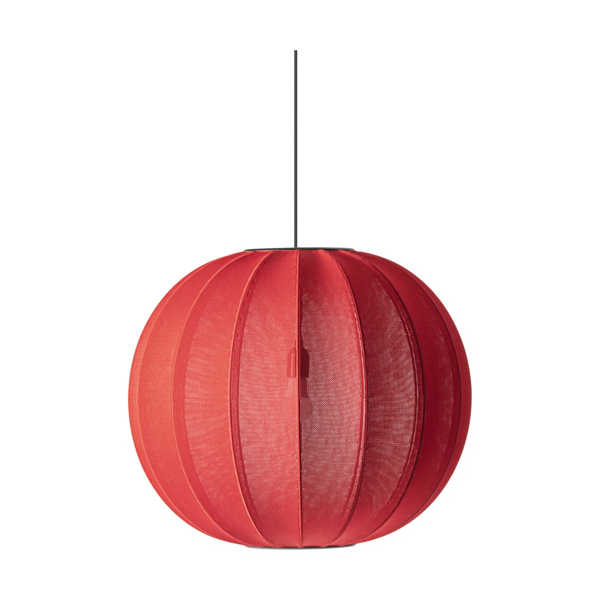 Made By Hand - Knit-Wit 60 Round Pendant Maple Red