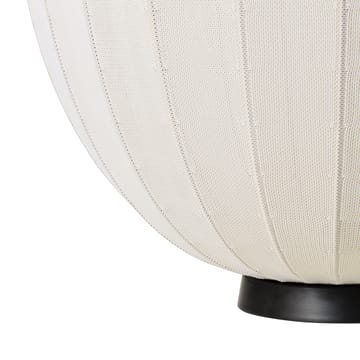 Knit-Wit 65 High Oval Level floor lamp - Pearl white - Made By Hand