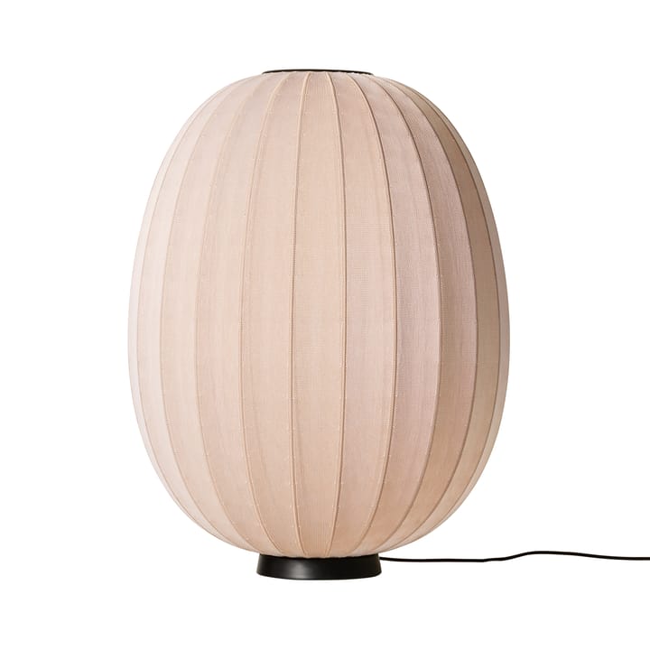 Knit-Wit 65 High Oval Level floor lamp - Sand stone - Made By Hand