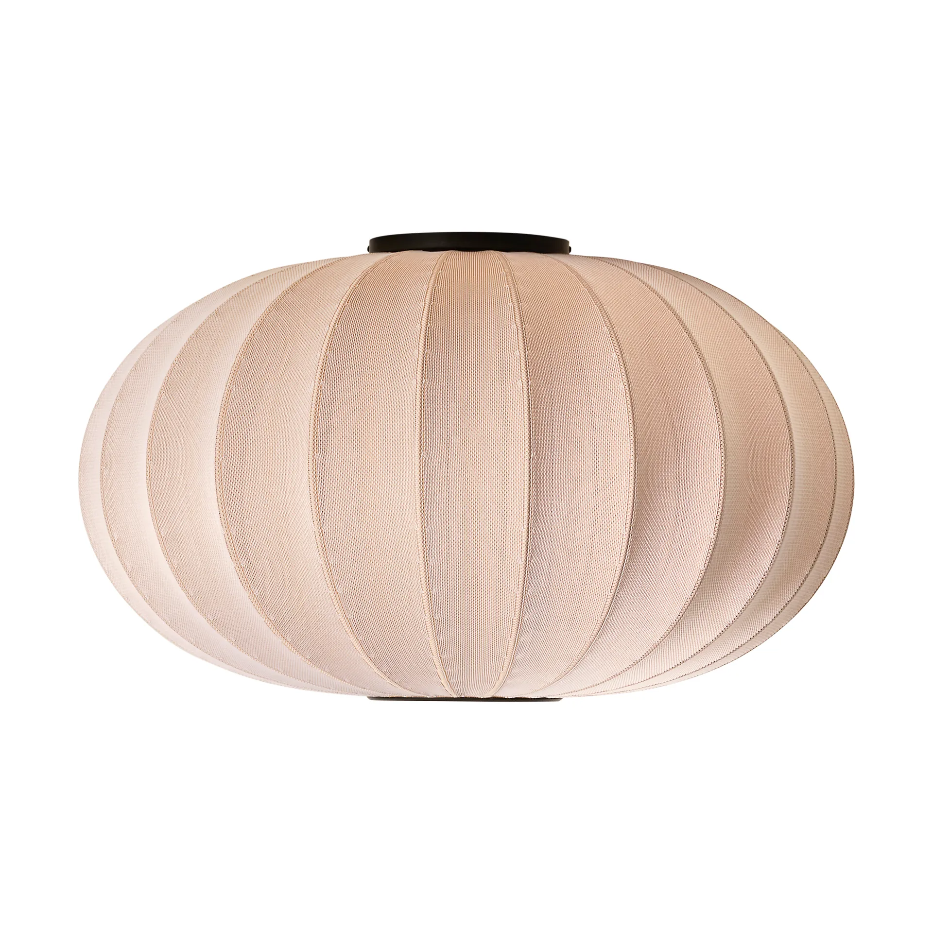 Knit-Wit 76 Oval wall and ceiling lamp, Sand stone Made By Hand