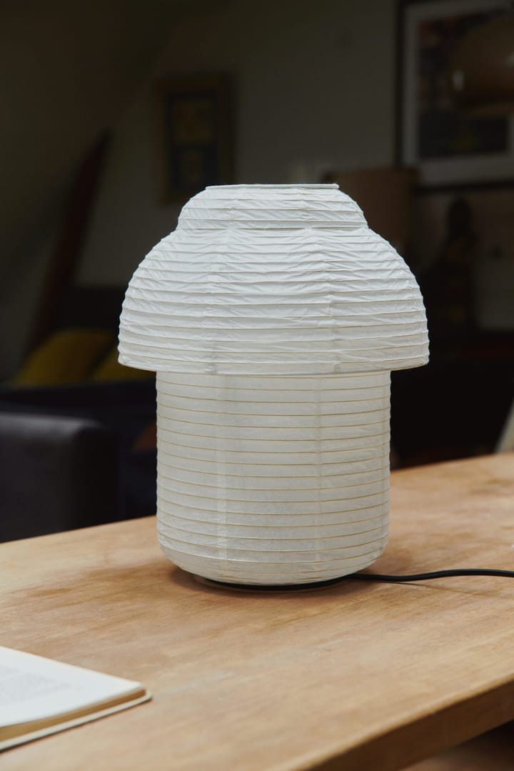 Papier Double table lamp Ø30 cm - White - Made By Hand