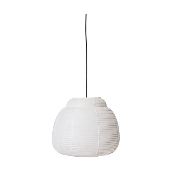 Papier Single pendant Ø40 cm - White - Made By Hand