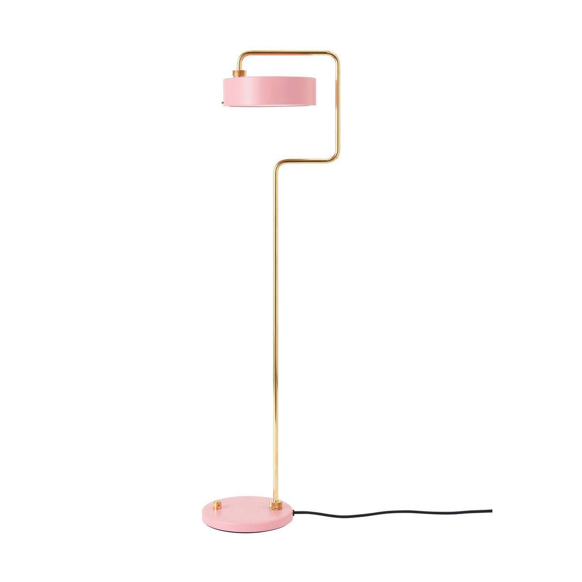 Made By Hand Petite Machine floor lamp Light pink | Scandinavian Design | Floor lamps | Pink