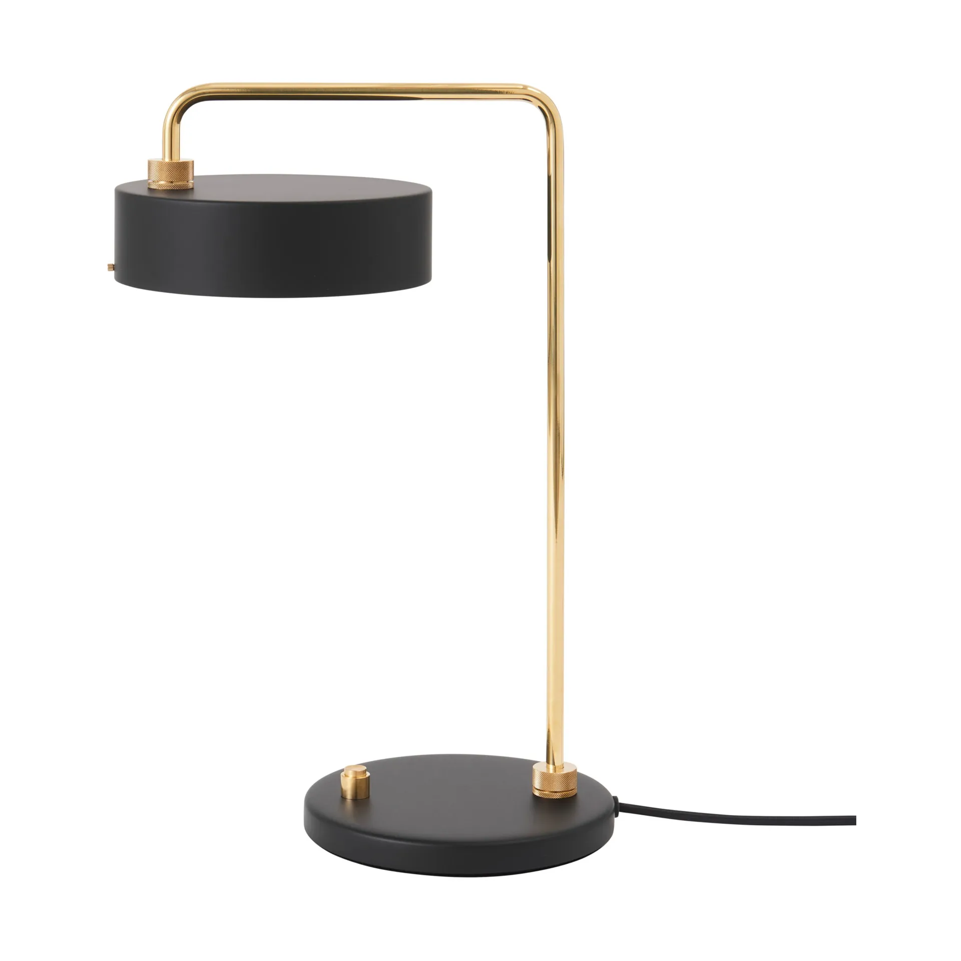 Petite Machine table lamp, Deep black Made By Hand